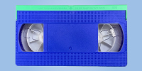VHS 本体青：フタ緑