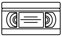 VHSテープイラスト